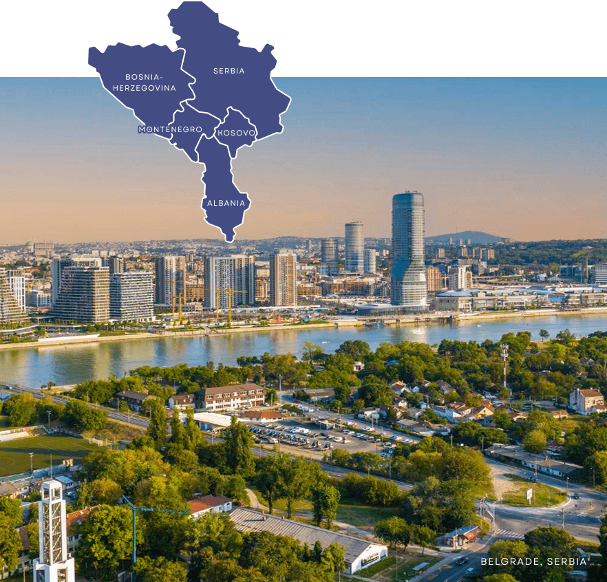 Western Balkans market and Belgrade office
